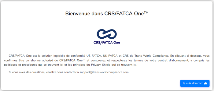 CRSFATCA One FRENCH