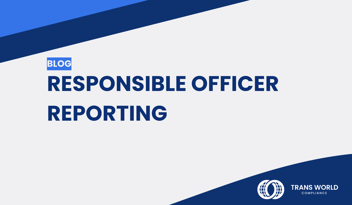 Typographical image that reads: Responsible Officer Reporting