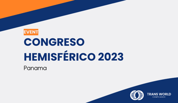 Typographical image that reads: Congreso Hemisférico 2023
