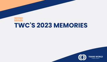 Typographical image that reads: TWC's 2023 memories