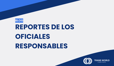 Imagen tipográfica que dice: Reportes de los oficiales responsables