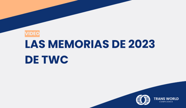 Imagen tipográfica que dice: Las memorias de 2023 de TWC
