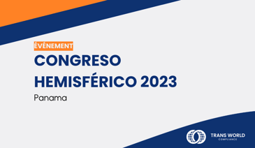 Image typographique qui se lit : Congreso Hemisférico 2023