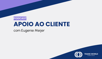 Imagem tipográfica que diz: Apoio ao cliente com Eugenie Meijer