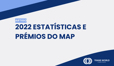 Imagem tipográfica que diz: 2022 Estatísticas e Prémios do MAP