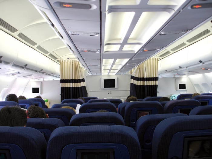 airplain interior